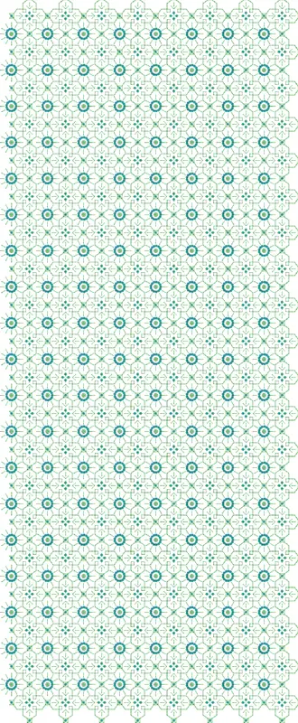 Beautiful all over embroidery design