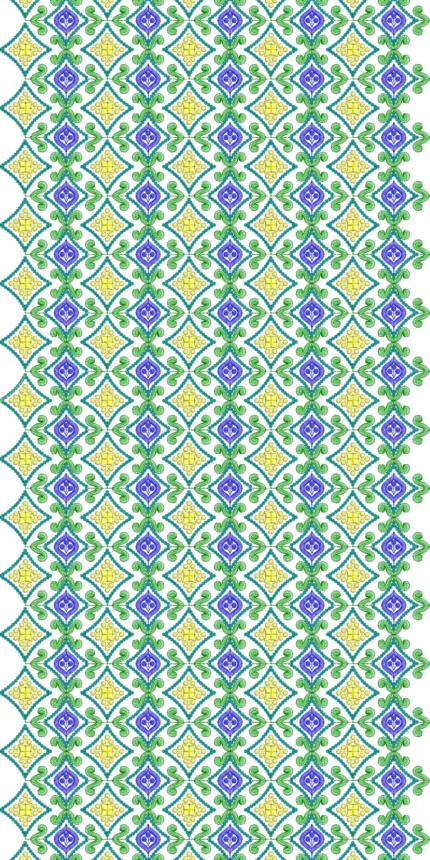 Latest 3mm Seq All Over Garment, New Multi+Sequin Embroidery Design