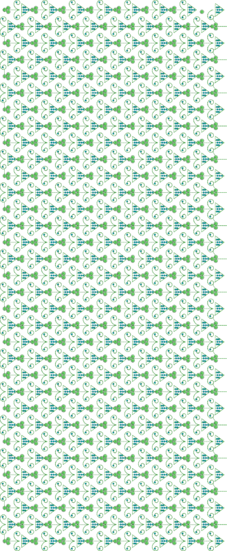 3mm Seq All Over Garment, Multi+Sequin Embroidery Design