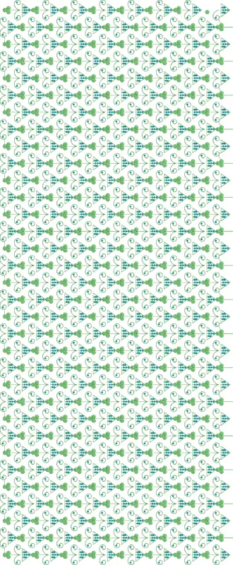 3mm Seq All Over Garment, Multi+Sequin Embroidery Design