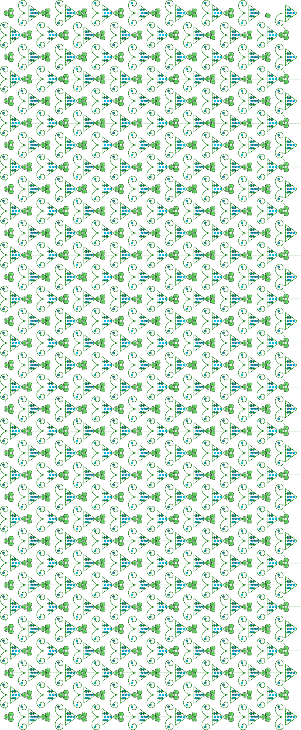 3mm Seq All Over Garment, Multi+Sequin Embroidery Design-002 3mm Seq All Over Garment, Multi+Sequin Embroidery Design