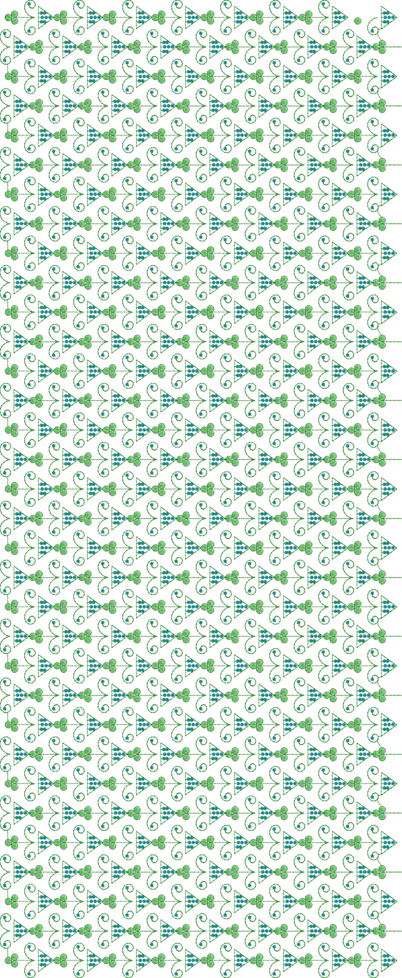 3mm Seq All Over Garment, Multi+Sequin Embroidery Design-002 3mm Seq All Over Garment, Multi+Sequin Embroidery Design