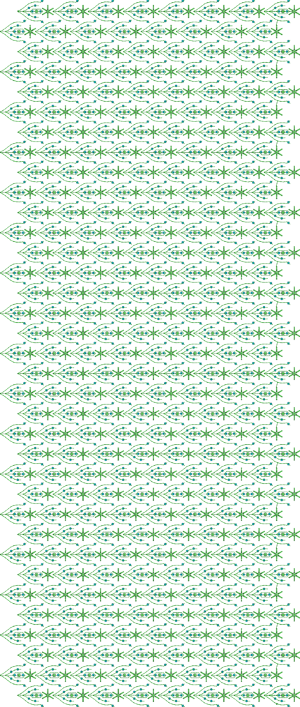 New 3mm Seq All Over Garment, Multi+Sequin Embroidery Design