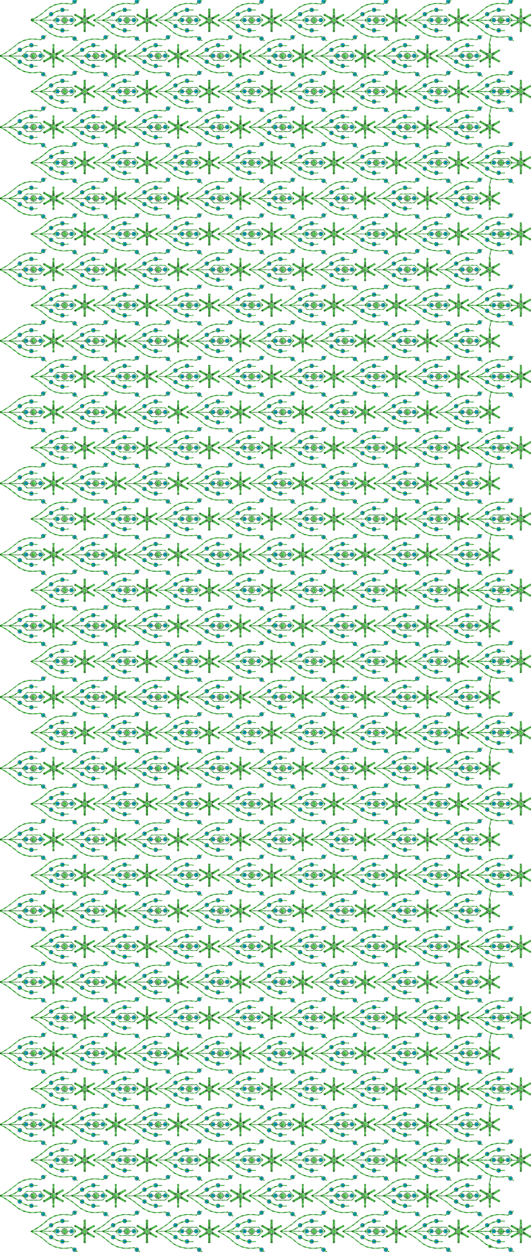 dg3 New 3mm Seq All Over Garment, Multi+Sequin Embroidery Design