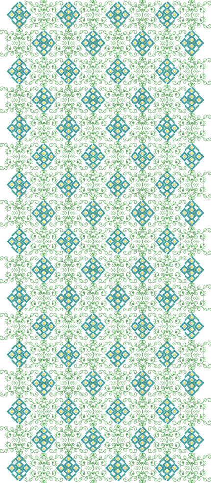 New 3mm Seq All Over Garment, Multi+Sequin Embroidery Design