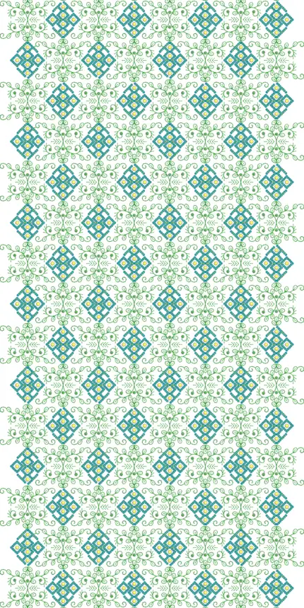 New 3mm Seq All Over Garment, Multi+Sequin Embroidery Design